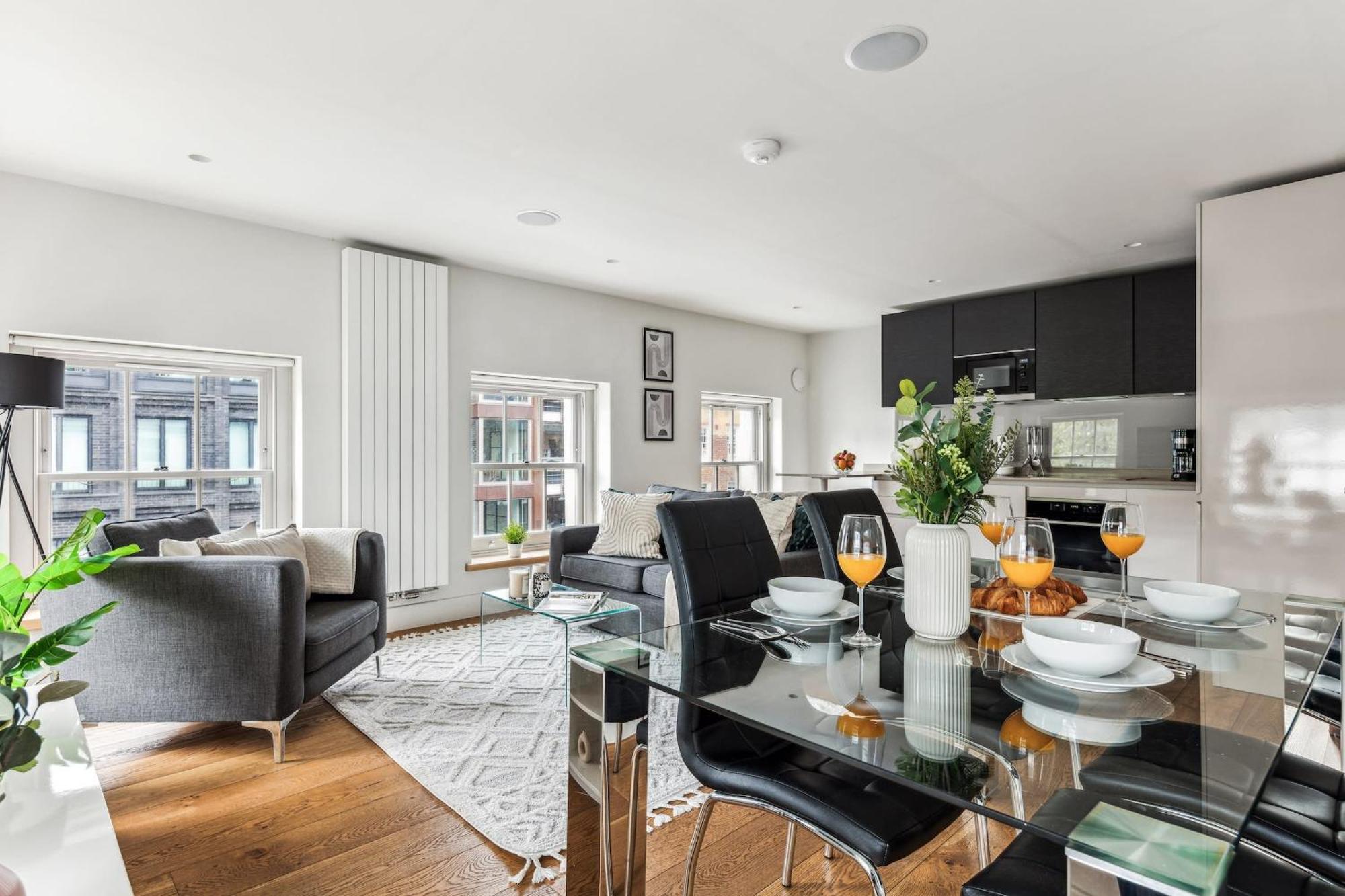 Modern 1Br In Central Fitzrovia - Cityapartmentstay 伦敦 外观 照片